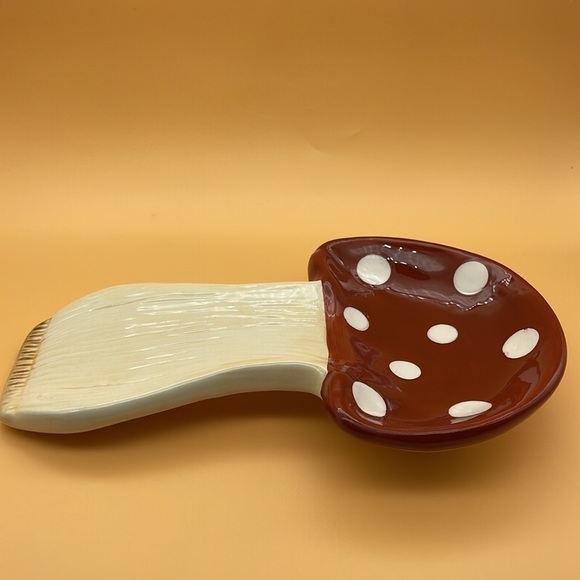 Toadstool Spoon Rest or Trinket Dish, NWOT - Picture 7 of 9